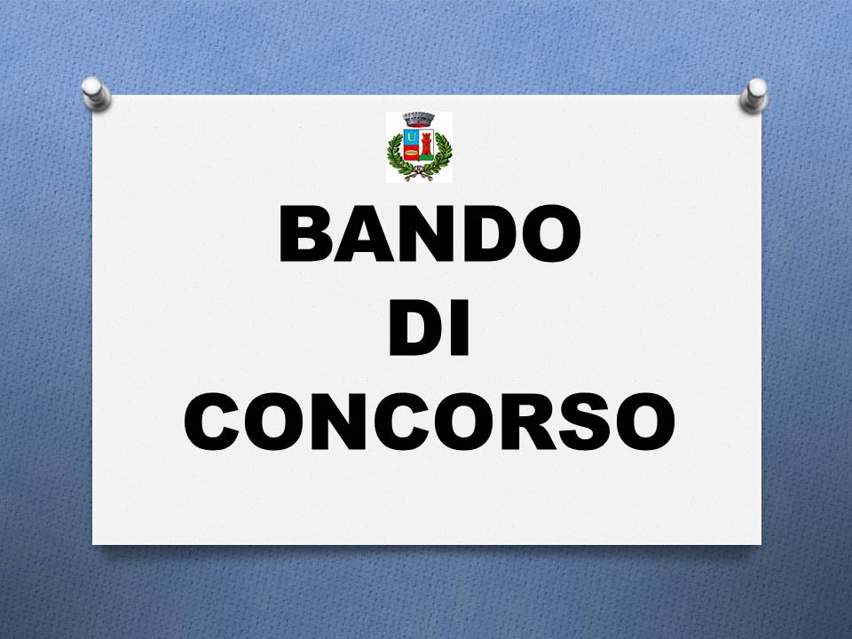 Bando di concorso pubblico